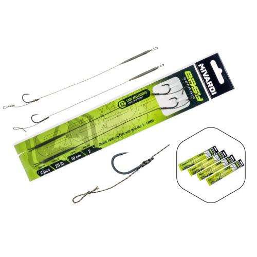 Mivardi Nadväzec Classic Boilies Rig Easy S Očkom 2 kusy 25 lb