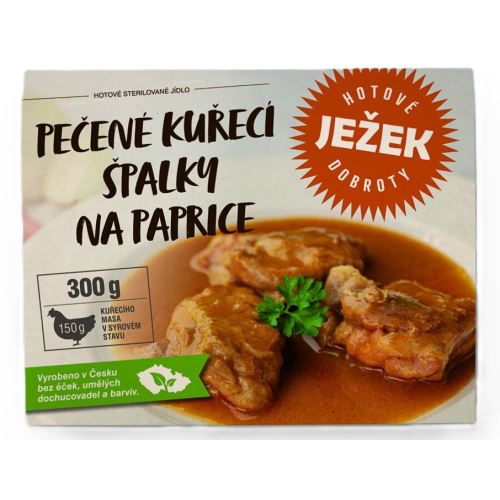 Ježkovy Krabičky Pečené Kuracie Špalky Na Paprike 300 g