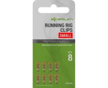 Korum Montáž Smokescreen Running Rig Clips - Small