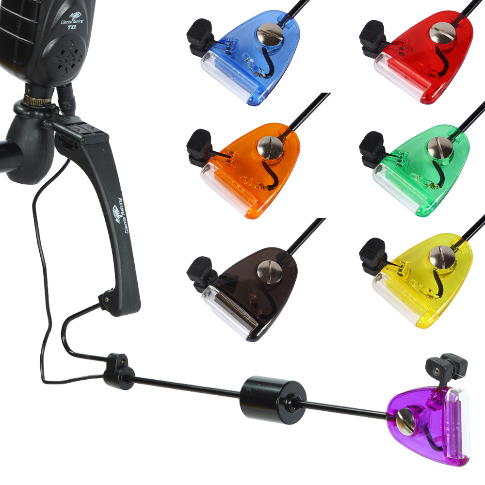 E-shop Giants fishing indikátor záberu svietiaci lxr+ - modrý