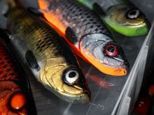 Savage Gear Gumová Nástraha 3D Herring Shad V2 Green Silver (4)