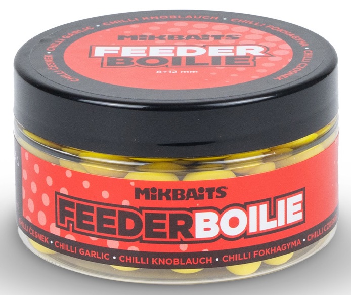 Mikbaits feeder boilie 100 ml 8-12 mm - sladká kukurica