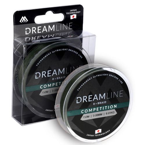 Mikado Splietaná Šnúra Dreamline Competition Zelená 150 m