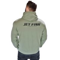 Jet Fish Mikina Zelená S Čiernym Logom (1)