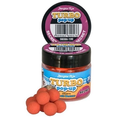 Benzar Mix Turbo Pop Up Nástraha 20 ks 10 mm