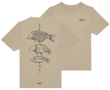 Giants Fishing Tričko Detské Tri Kapri Béžoé