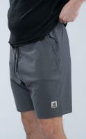 Nash Kraťasy Make It Happen Badge Shorts Grey Marl (4)