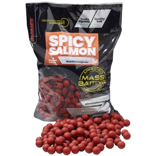 Starbaits Boilie Spicy Salmon Mass Baiting 3 kg