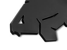 Delphin 3D Nálepka Carp Čierna (2)