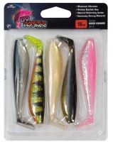 Fox Rage Gumová Nástraha Zander Pro Shad UV Mixed Colour Packs 5 ks