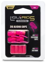 Liquirigs Montáž s Plávajúcou Penou Liquid Zig 4+4 - Ružová