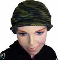 R-SPEKT Detská Čapica so Šiltom Peaked Beanie Camou Kids (1)