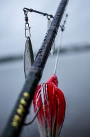 Savage Gear Blyskáč Da Bush Spinnerbait Sinking Firetiger (1)