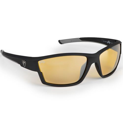 Fox Rage Okuliare Matt Black Amber lense Wraps