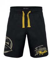 HOTSPOT DESIGN Kraťasy Fishing Mania Černá Žltá