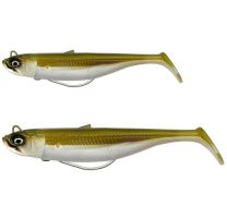 Savage Gear Gumová Nástraha Minnow Weedless Khaki (1)