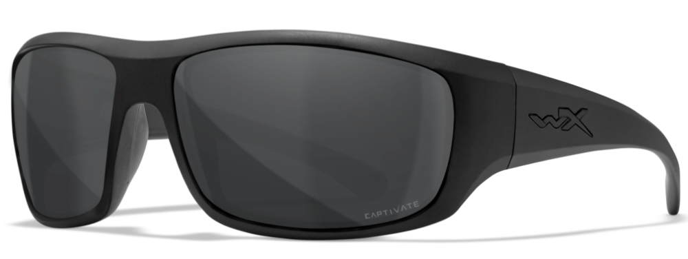 Wiley x polarizačné okuliare omega captivate polarized smoke grey black ops matte black