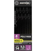 Matrix Náväzec MXC-1 Pole Rig Barbless 10 cm - Size 14 0,165 mm