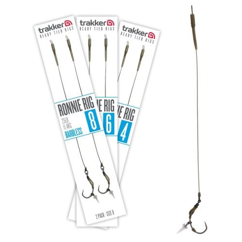 Trakker Náväzce Ronnie Rig Barbless 25 lb 2 ks