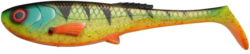 Abu garcia gumová nástraha beast slim paddle firetiger 21 cm 94 g 4 ks