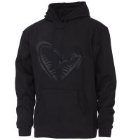 Savage Gear Mikina Jaw Hoodie Black - XL