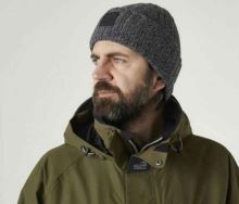 Geoff Anderson WizWool Njal Beanie Sivá (5)