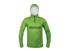 Delphin Tričko S Kapucňou UV Armor 50+ Neon (1)