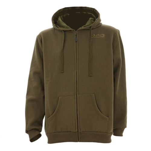Mad Mikina Bivvy Zone Zip Hoodie Green