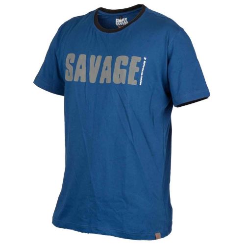 Savage Gear Tričko Simply Savage Tee Blue