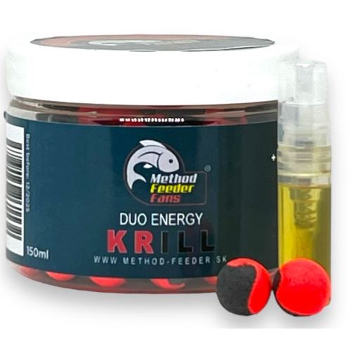 Method Feeder Fans Pop Up Duo Energy 12 mm 150 ml + Sprej Esencia 2 ml