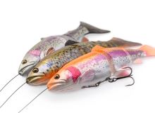 Savage Gear Gumová Nástraha Pstruh 4D Line Trhu Trout MS Golden Albino-15 cm 40 g (1)