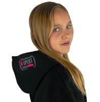 R-SPEKT Detská Mikina S Kapucňou Lady Carper Black (5)