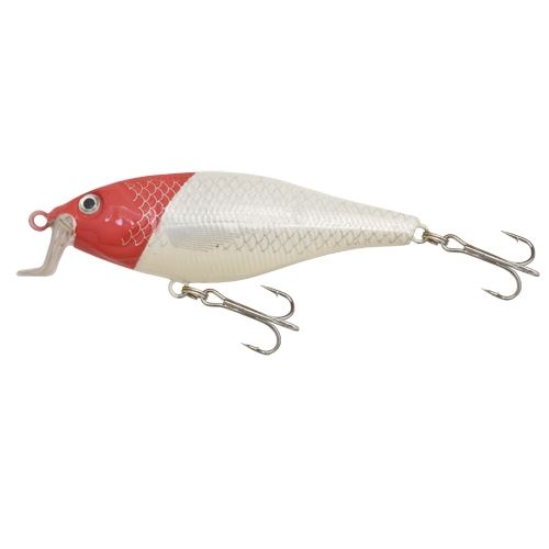 Kamasaki Wobler Fat Shad Červená-Biela 9 cm 14 g