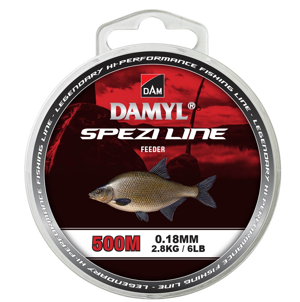 Dam vlasec damyl spezi line feeder hnedá 500 m - 0,18 mm 2,8 kg