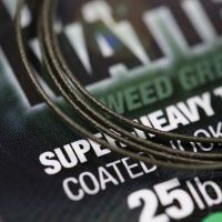 Korda Náväzcová Šnúrka Dark Matter Tungsten Coated Braid Weed Green 10 m (2)