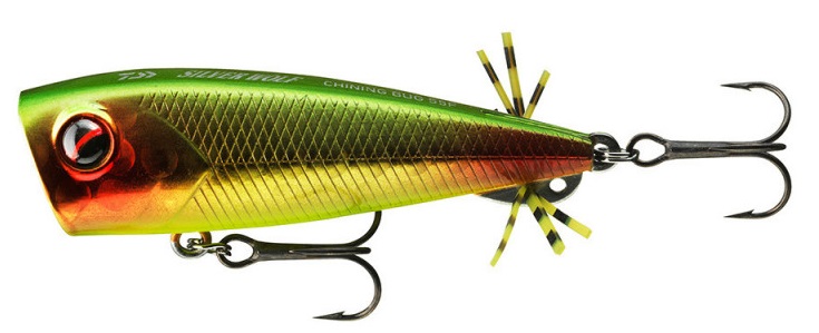 Daiwa wobler prorex chining bug 55 green gold tail 7 cm 12,9 g