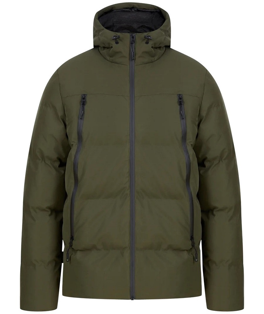 Navitas bunda eurus puffer jacket - s.
 Vlastnosti: • Dlhé dvojcestné zipsy tvoriace jednotlivé vrecká • Zvýšený golier • Vnútorné funkčné rukavice • Viac vreciek vďaka predĺženým zipsom • Silná syntetická výplň • Decentné logo Navitas • Vodeodolný vonkajší materiál • Materiál: 100% Polyester