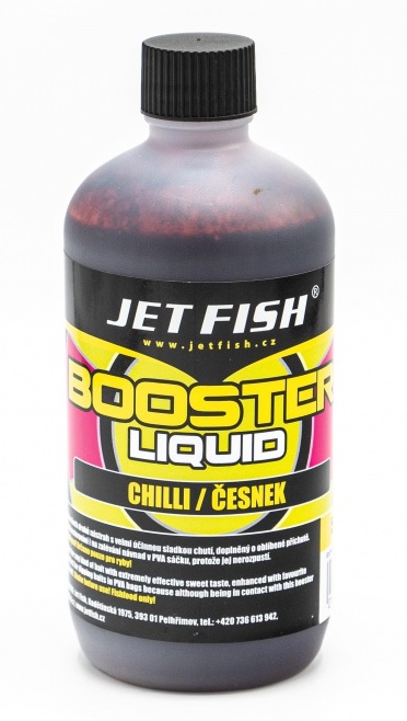 Jet fish booster liquid 500ml chilli cesnak