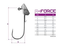 Delphin Jigová Hlavička S Držiakom A-Force 5 ks 5 g (2)