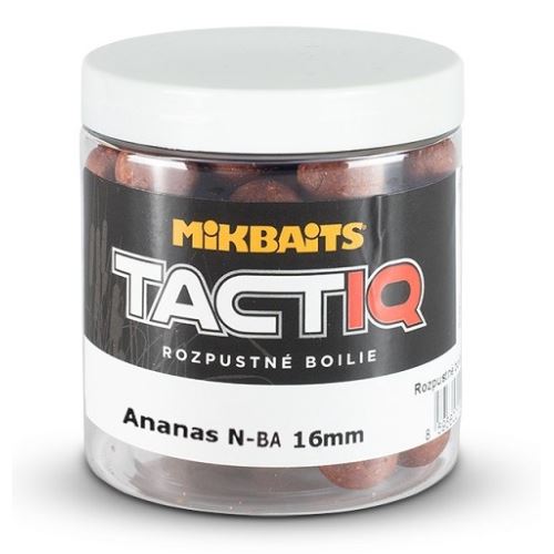 Mikbaits Rozpustné Boilies Tactiq Ananás N-BA 250 ml