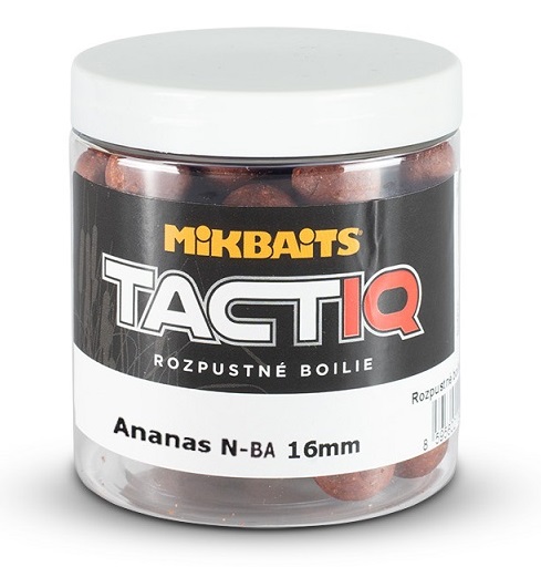 Mikbaits rozpustné boilies tactiq ananás n-ba 250 ml - 16 mm