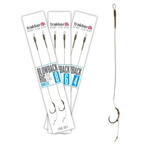 Trakker Nadväzca Blowback Ready Rig Barbless 25 lb 2 ks