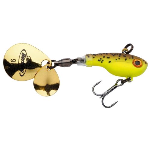 Berkley Nástraha Pulse Spintail Brown Chartreuse
