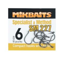 Mikbaits Háčiky Specialits & Method SM 227 Hook 10 ks Mikbaits Háčiky Specialits & Method SM 227 Hook 10 ks