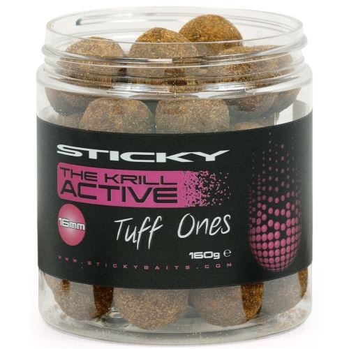 Sticky Baits Extra Tvrdé Boilies The Krill Active Tuff Ones 160 g