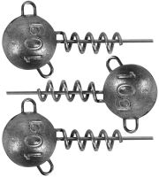 Fox Rage Jigová Hlavička Corkscrew Round Jig Heads 3 ks