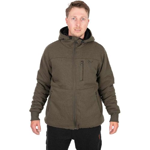 Fox Bunda Collection Sherpa Jacket Green Black