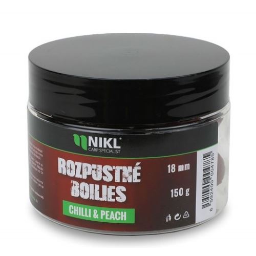 Nikl Rozpustné Boilies Chilli & Peach 150 g