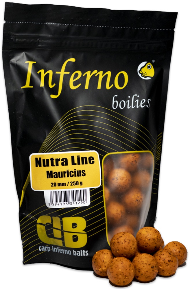 Carp inferno boilies nutra line mauricius - 250 g 20 mm