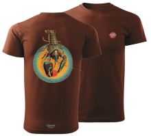 Giants Fishing Tričko Pánské Rak Hnedé - XXXL